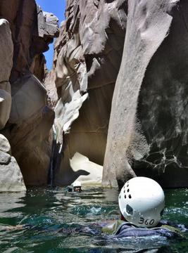 Wet Canyoneering Swim 2