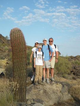 Phoenix Hiking Family