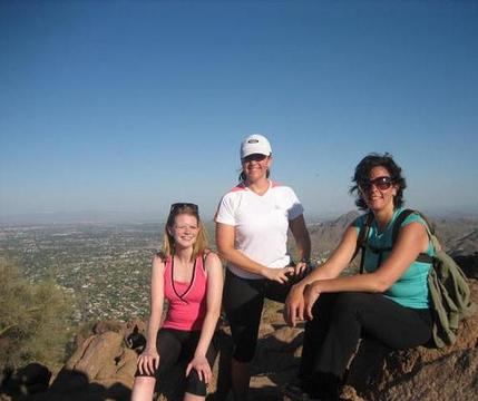 Hiking at Camelback Mountain