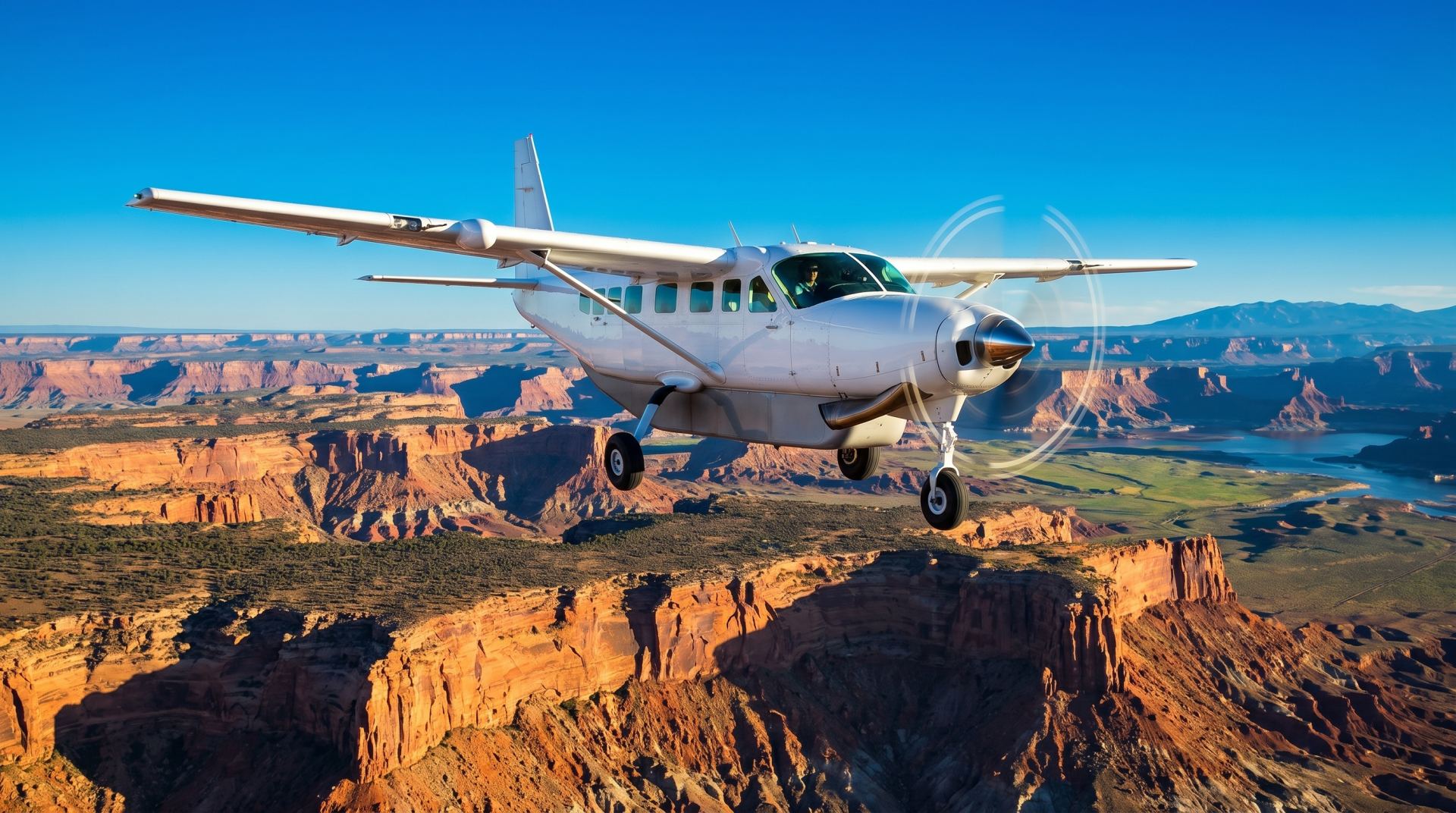 One Day Over the Canyon Country: Grand Canyon, Monument Valley & Antelope Canyon by Air