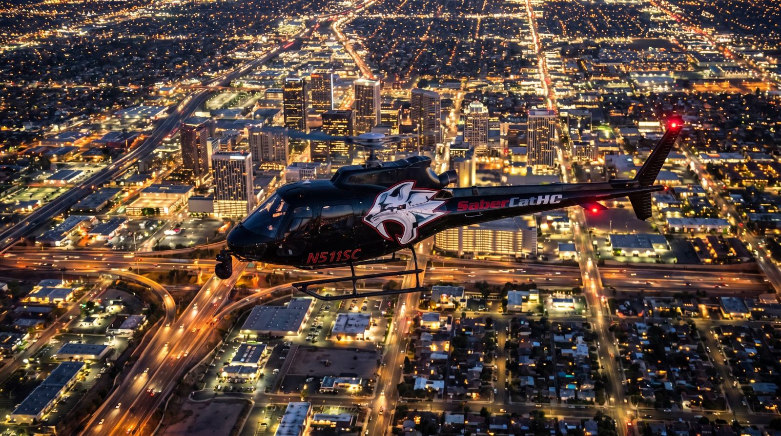 A Valley of Light After Dark: A Guide's Take on the Phoenix & Scottsdale Night Lights Helicopter Flight