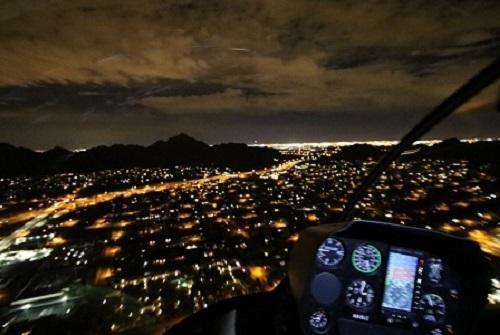 Phoenix & Scottsdale Night Lights Helicopter Night Flight